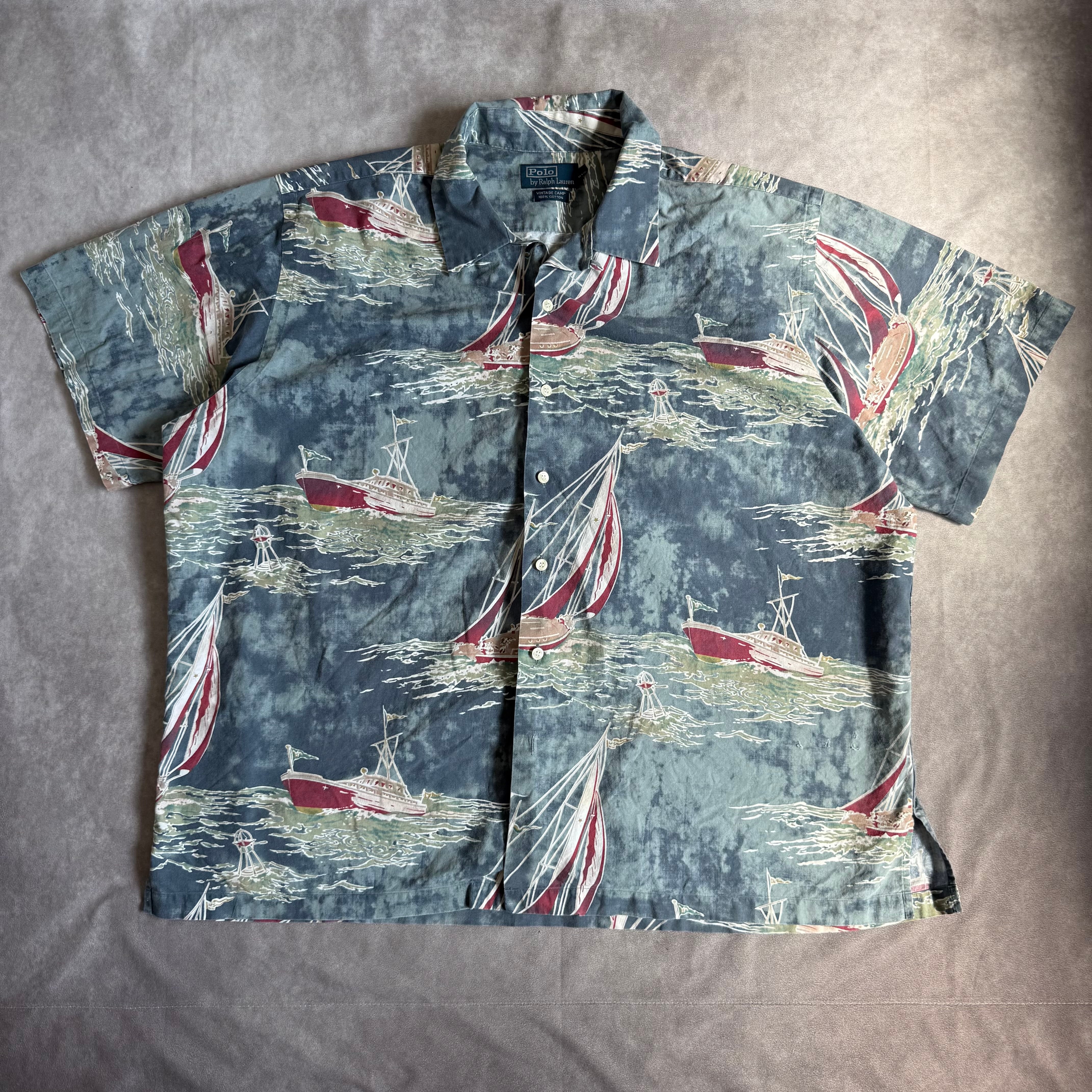 90s Polo by Ralph Lauren OpenColor Shirt Vintage Polo Sport Ralph