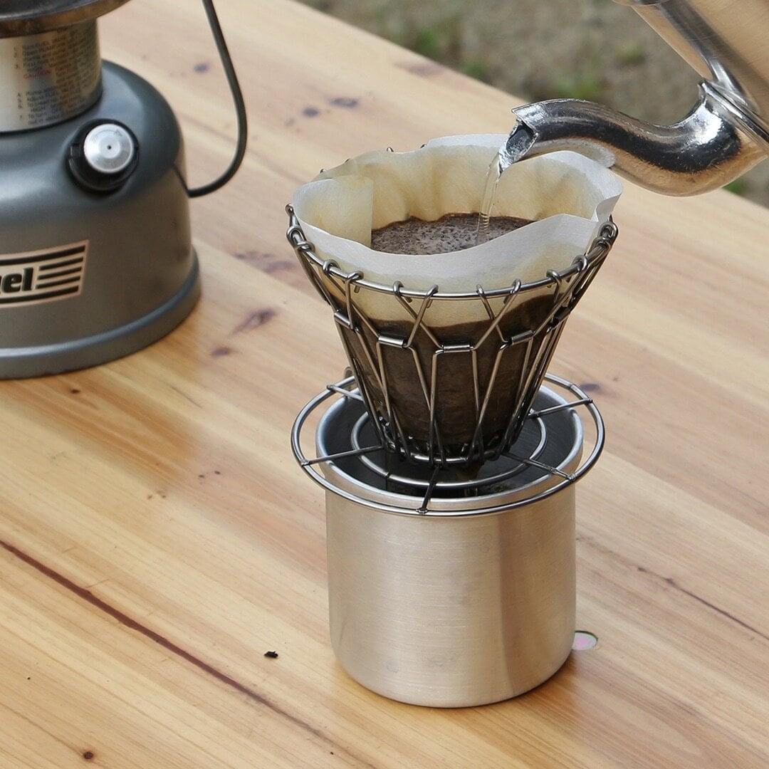 KIKKERLAND／Brass Collapsible Coffee Dripper ブラス | WHATNOT