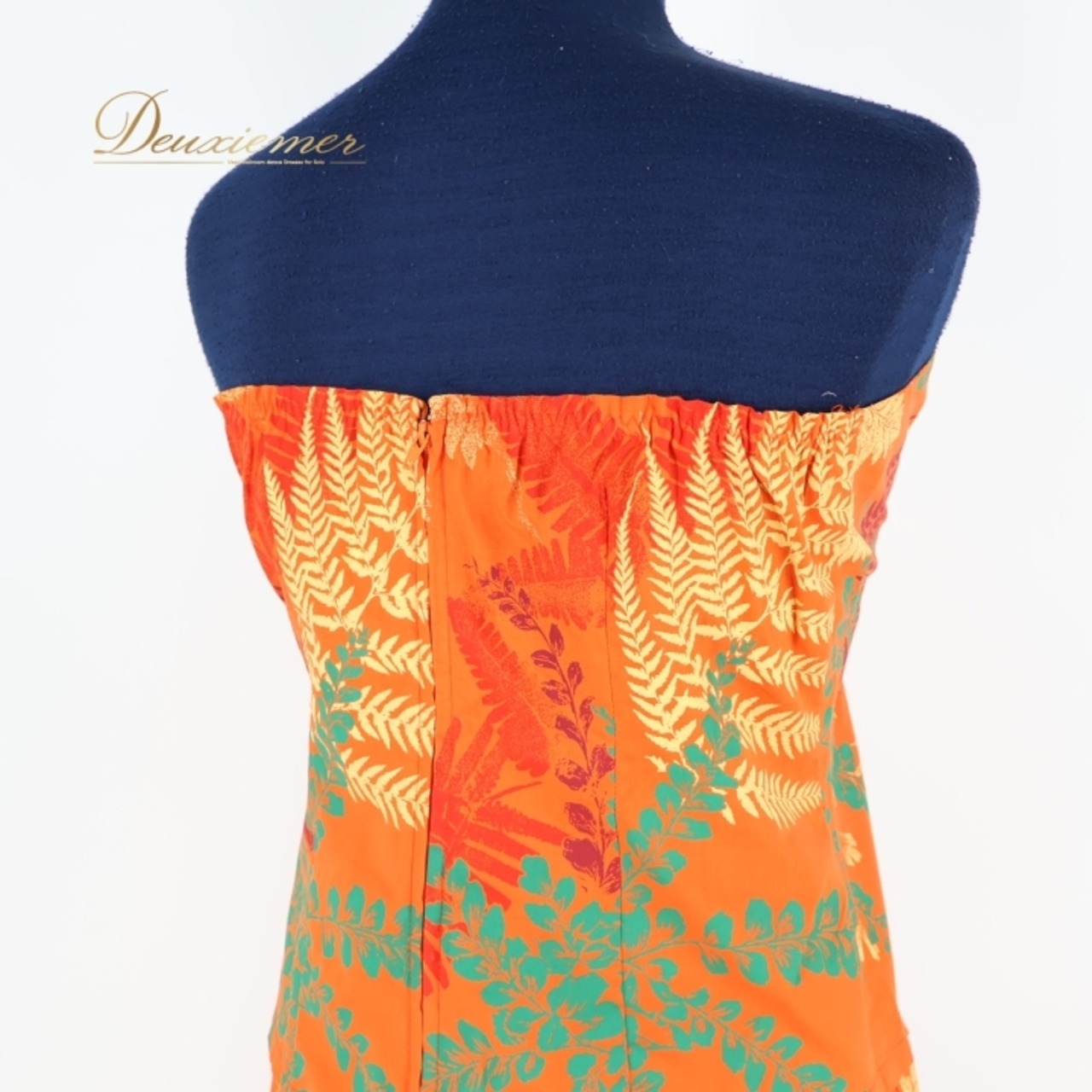 フラダンス 衣装 ツーピース セットアップ 上下セット オレンジ系 アロハスタンダード 日本製 ハワイアンプリント グランジ加工 アロハ かわいい 華やか 鮮やか おしゃれ ALOHA STANDARDS グリーン系 イエロー系 レッド系 橙 緑 黄 赤 フラ ダンス フラダンス衣装 セットアップ ハワイアン アロハ柄 レディース スリットスカート ステージ衣装