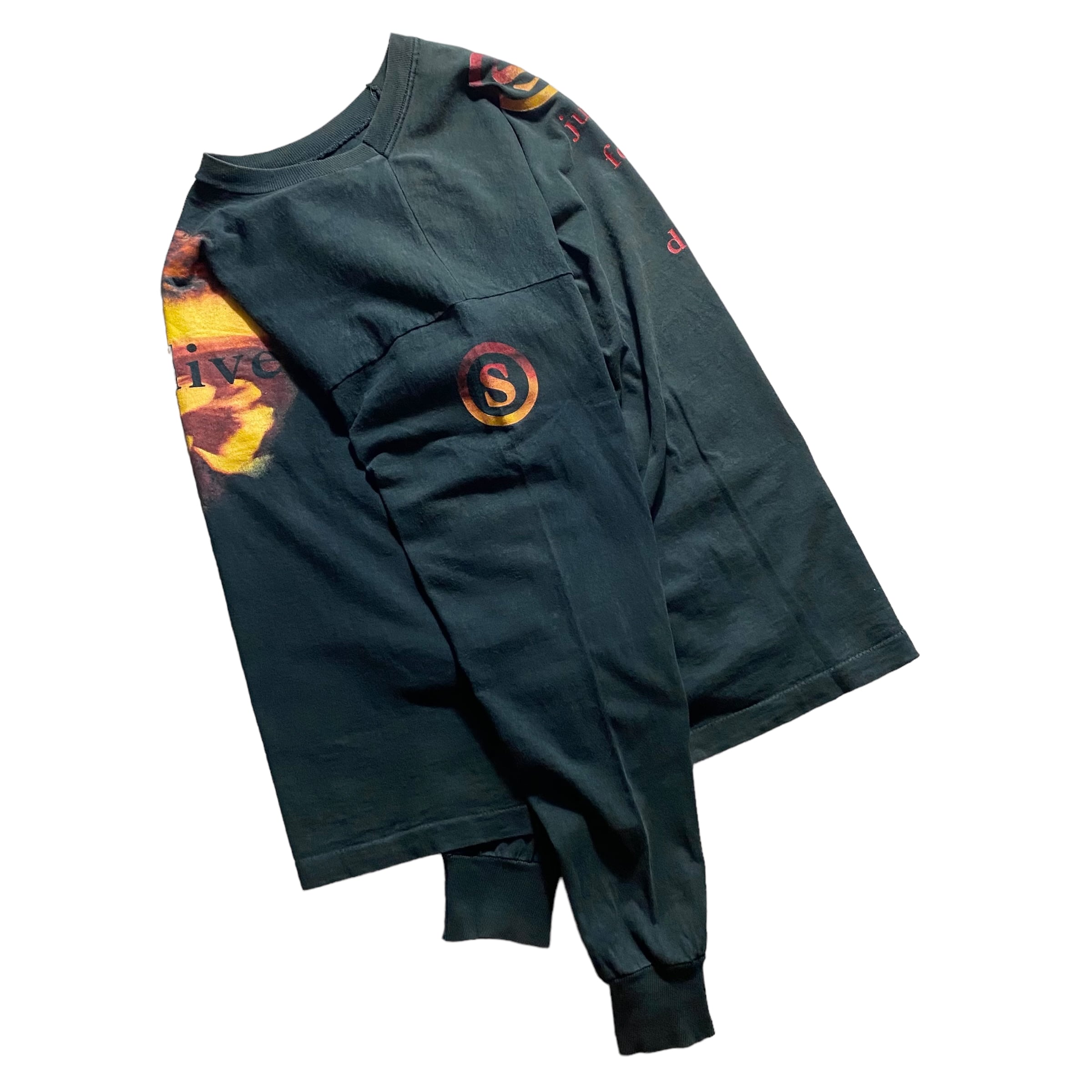 vintage 1990's SLOWDIVE long sleeves music tee “Just For A Day