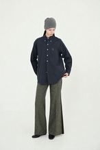 CLANE CORDUROY PANEL MELANGE PANTS