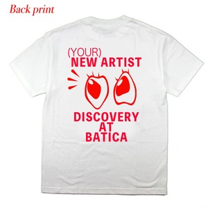 受注予約：Marfa by Kazuhiko Fujita × BATICA  NEW ARTIST DISCOVERY T-SHIRT WHITE