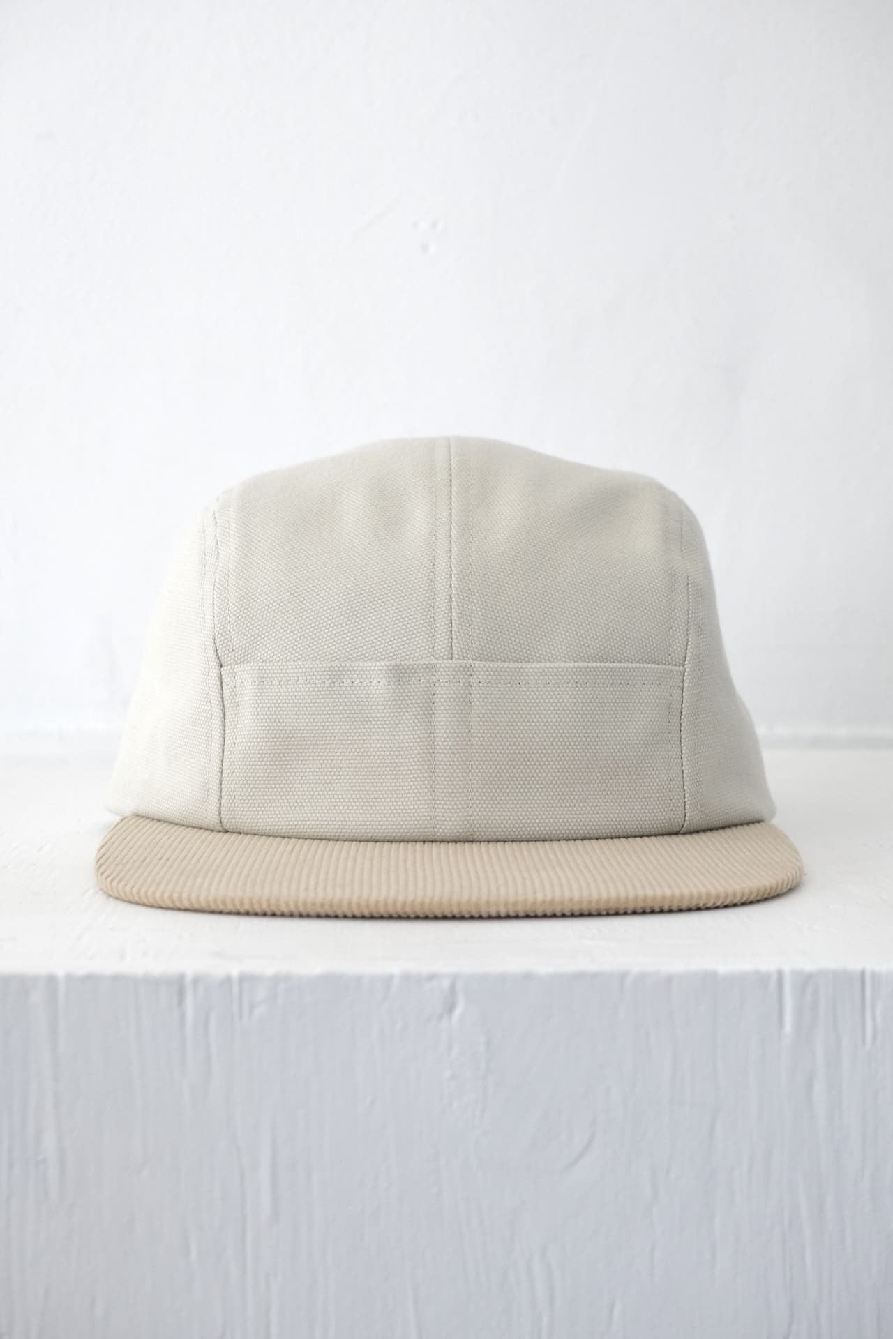 FUJITO Jet Cap Light Beige,Dark Navy