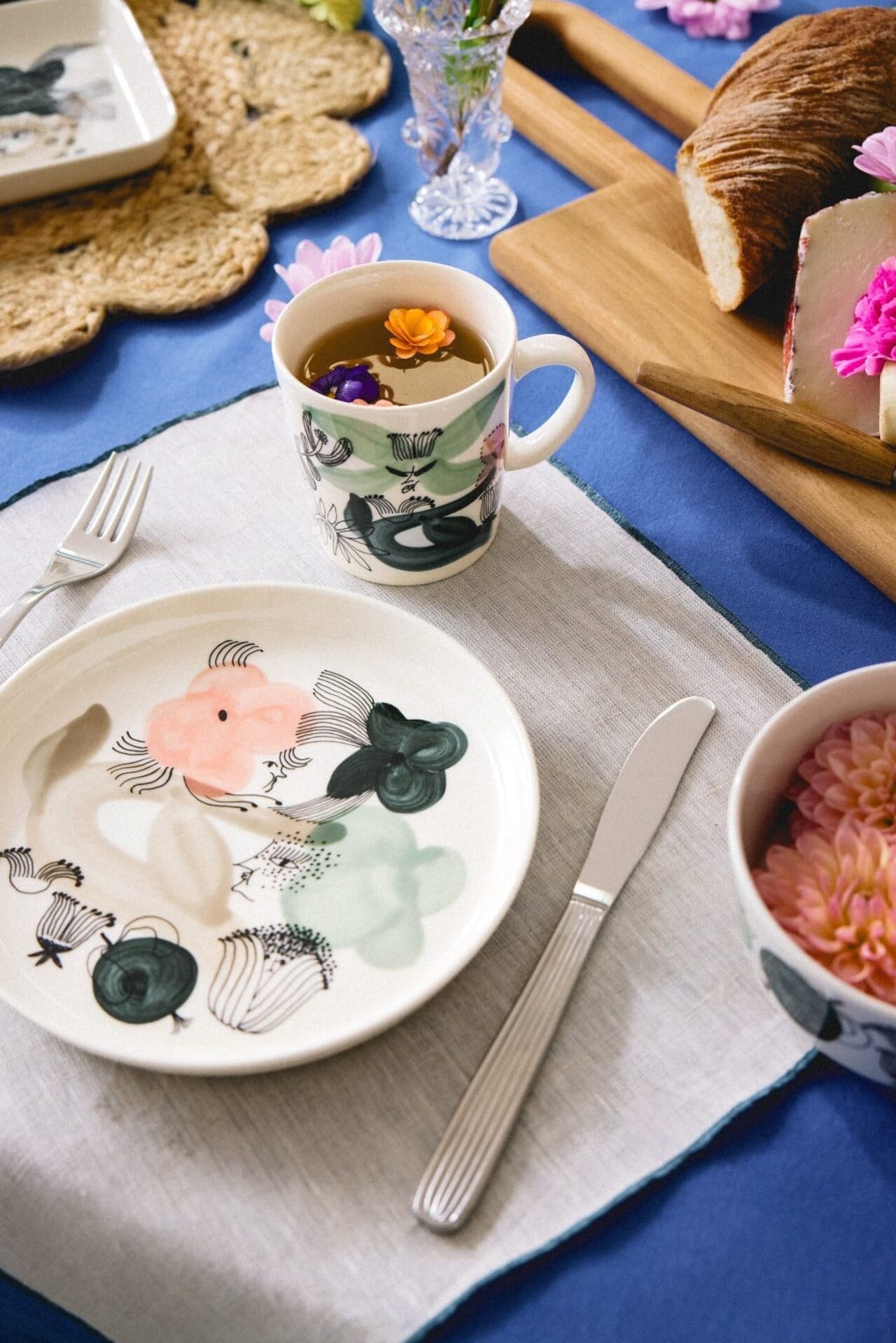 ARABIA アラビア エステリ サービングプラター 北欧 北欧食器 | 北欧