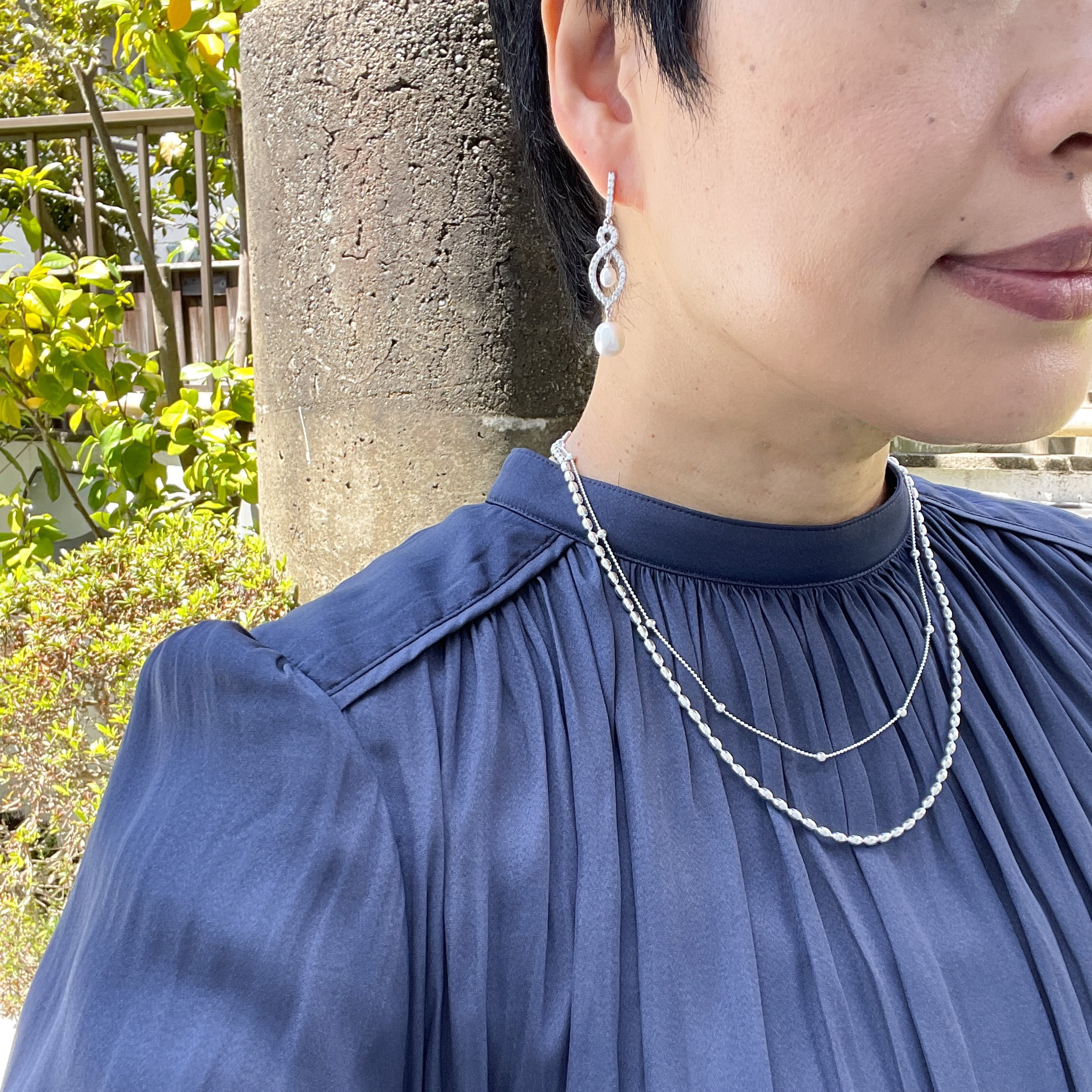 ダブル チェーン Machimusume 2 - 45cm ネックレス セット | 【公式