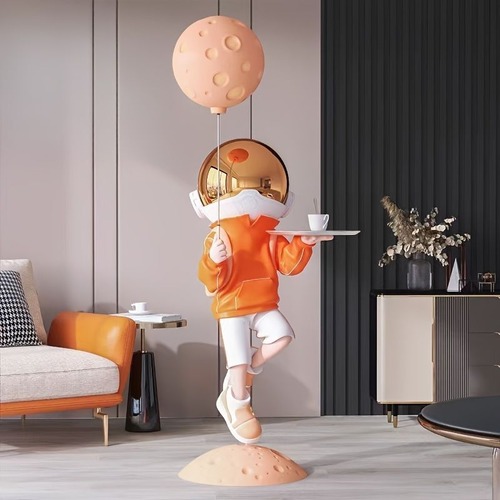 宇宙飛行士フロアランプ  宇宙飛行士の装飾 リビングルーム 玄関 テレビキャビネット 大型ホームルームオフィス装飾 母の日 父の日 子供プレゼント 誕生日 ギフト