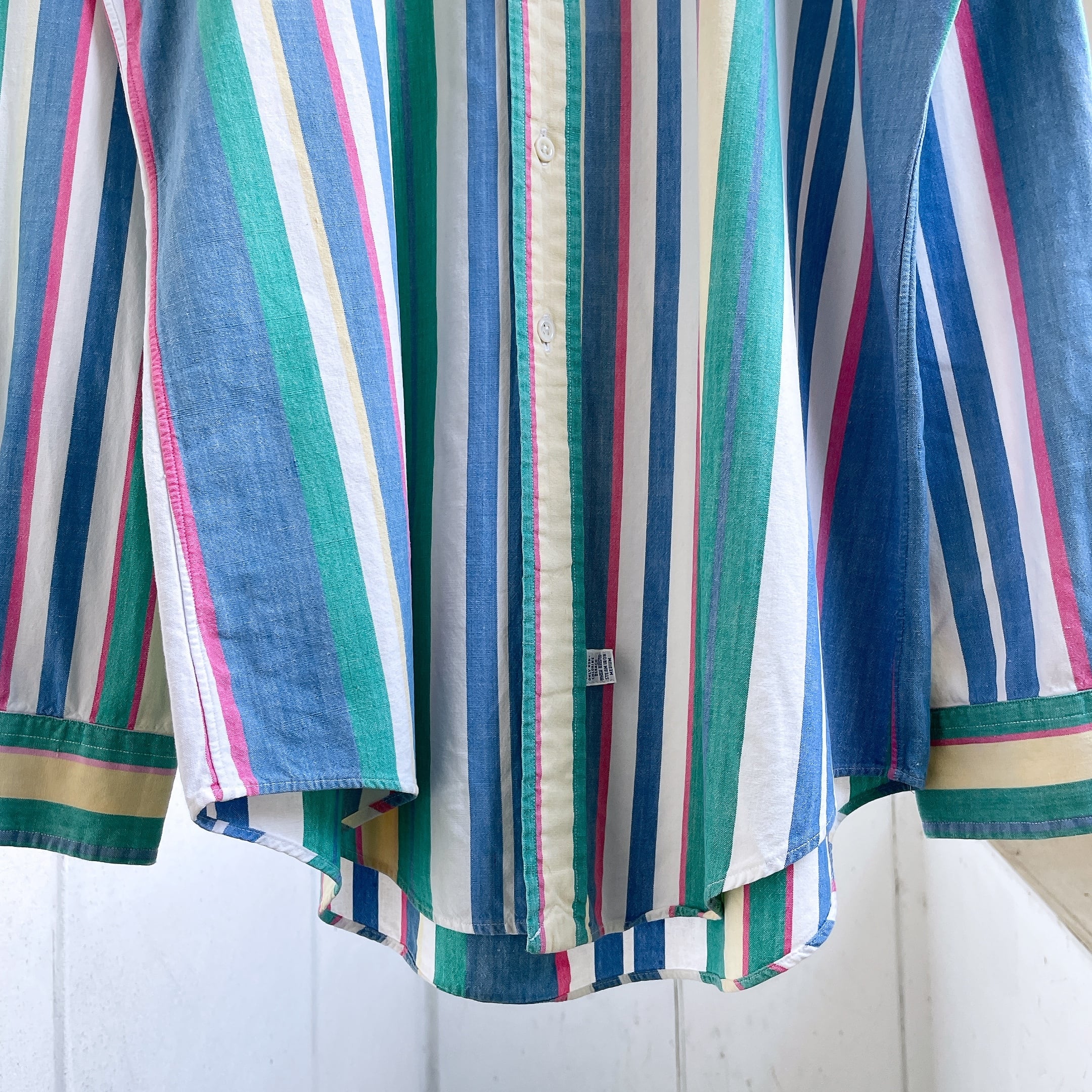 Ralph Lauren mulch pastel color cotton stripe shirt