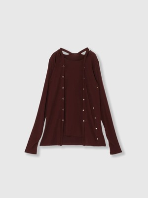 THINGS THAT MATTER　シングスザットマター  / MANY WAY LAYERED TOPS