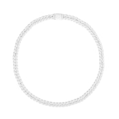 【Ice126】Iced Out Prong Chain Bracelet(5mm)
