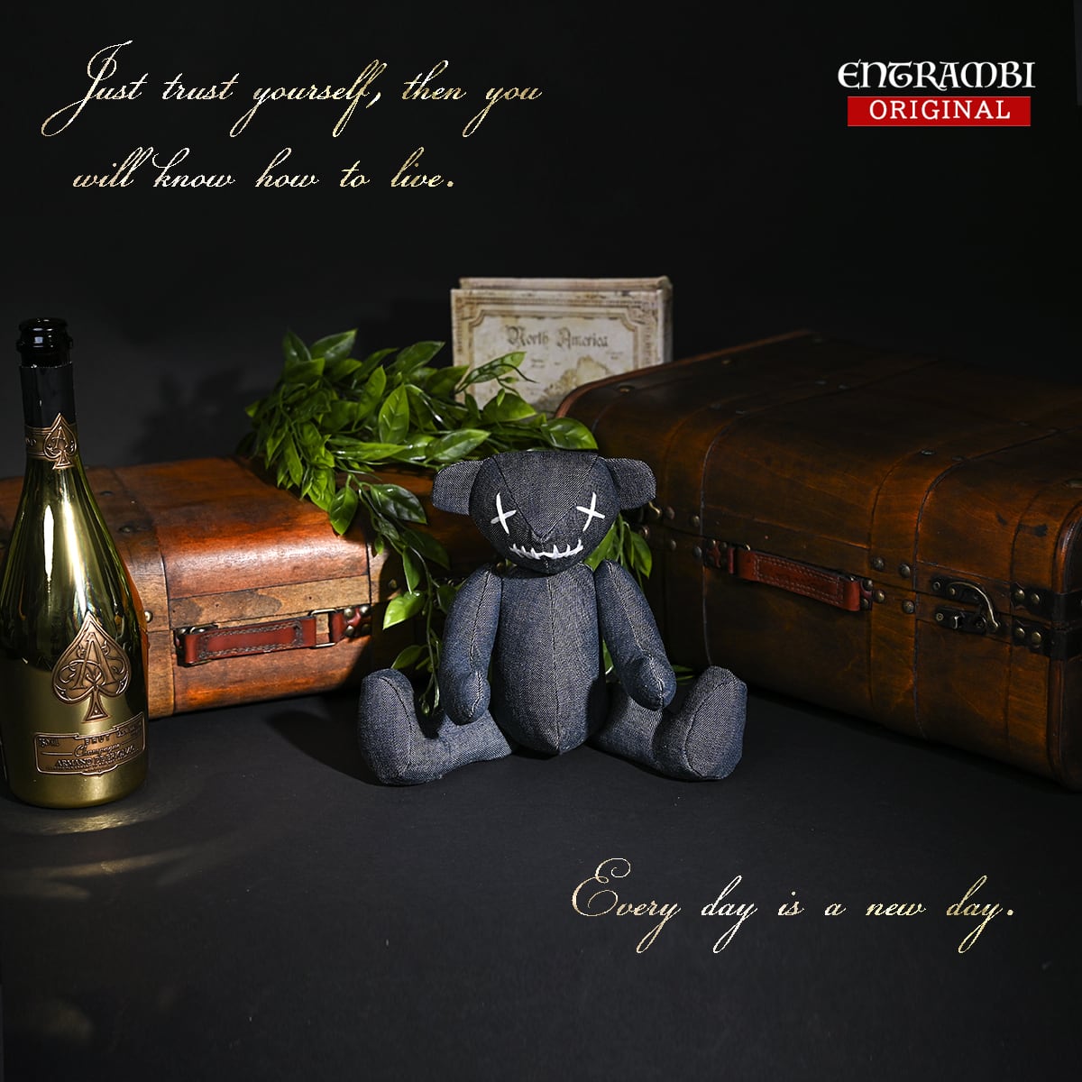 ENTRAMBI] 岡山デニム テディベア ジンバブエ 高級 コレクション