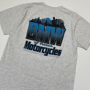 -USED- BMW OF DENVER MOTORCYCLES T-SHIRTS -ASH- [L]