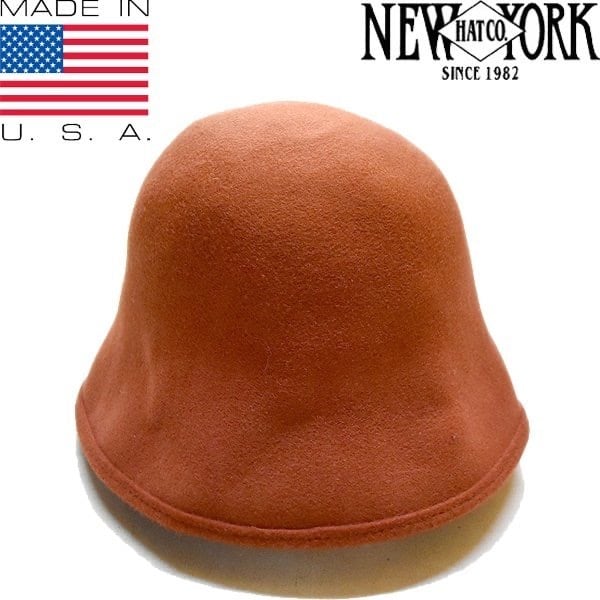 1点物◇USA製ニューヨークハット帽子ウールチューリップハット古着 ...
