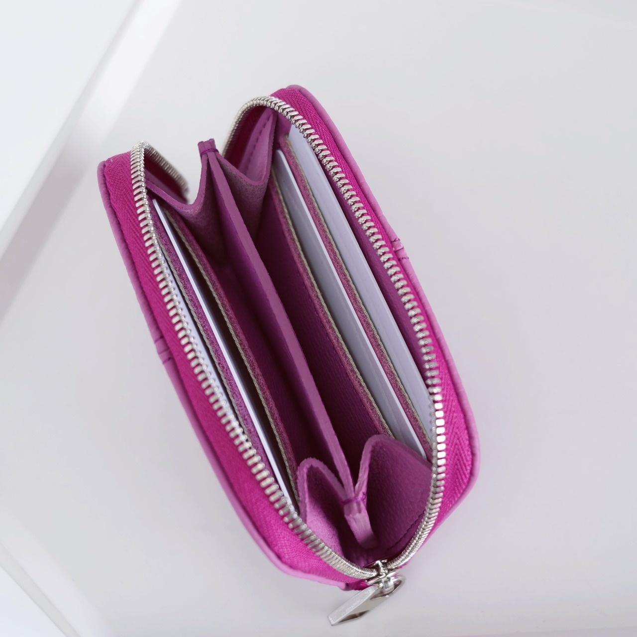 【本革】手のひらミニ財布|de’syu|ドイツシュリンク × アクセサリー感 サーフ・画像8