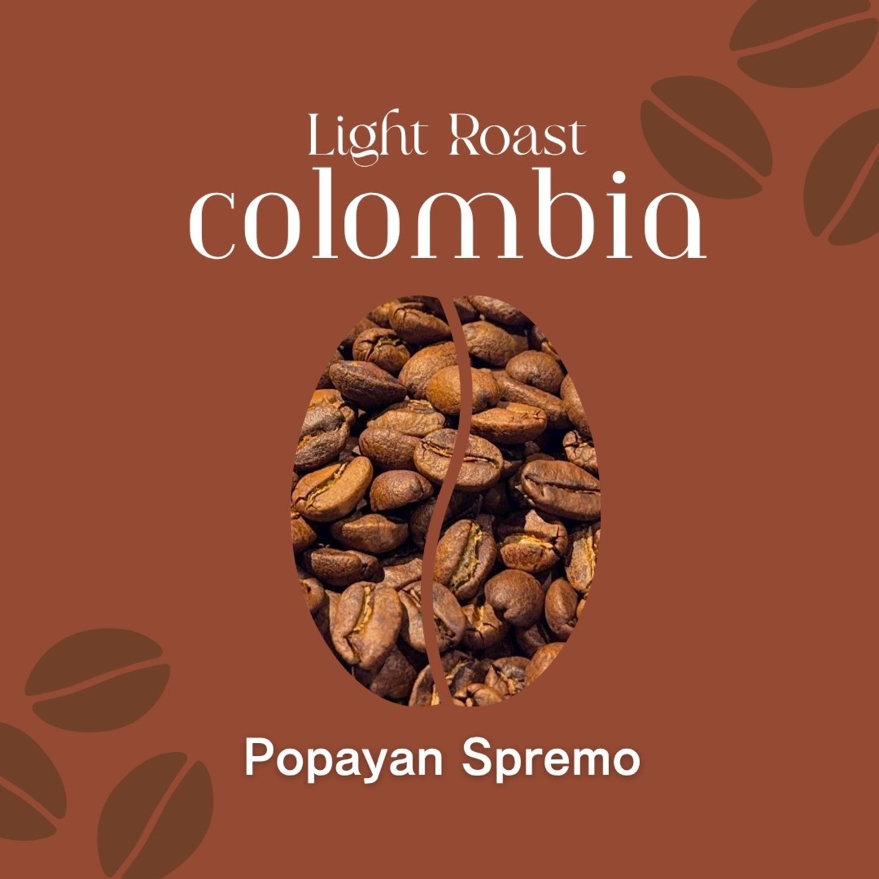【コロンビア】 Popayan Spremo Washed｜Light Roast-100g