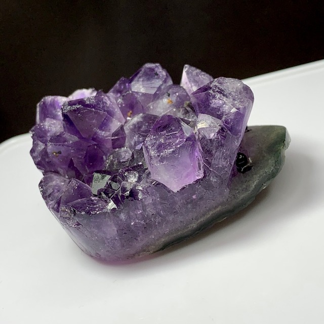 6アメジストクラスター・ハリネズミ