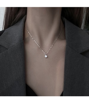 925スターリング シルバー ジルコンネックレス きれいめ 大人 上品 おしゃれ お洒落 セクシー エレガント 20代 30代 40代 50代 レディース 女性用 デート お出かけ 女子会 お泊まり 休日 パーティー イベント 旅行 韓国系 ファッション スタイル プレゼント ギフト 新作 定番 春 夏 秋 冬 オールシーズン 誕生日 二次会 披露宴 シルバー