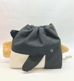ペンギン　保冷お弁当袋　ランチバック｜とりさん工房ーかわいいハンドメイドポーチ