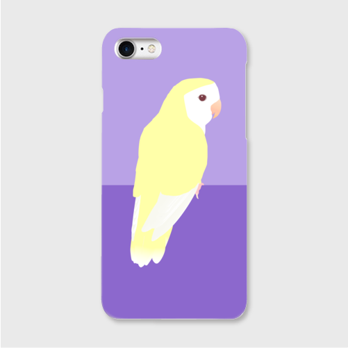 iPhoneケース コザクラインコ クリームイノ【各機種対応】