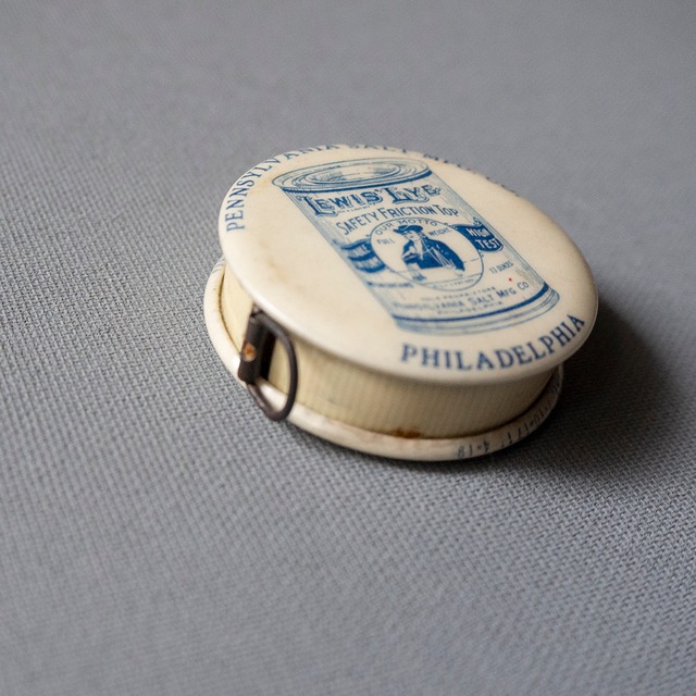 "LEWIS LYE" vintage Celluloid Tape Measure