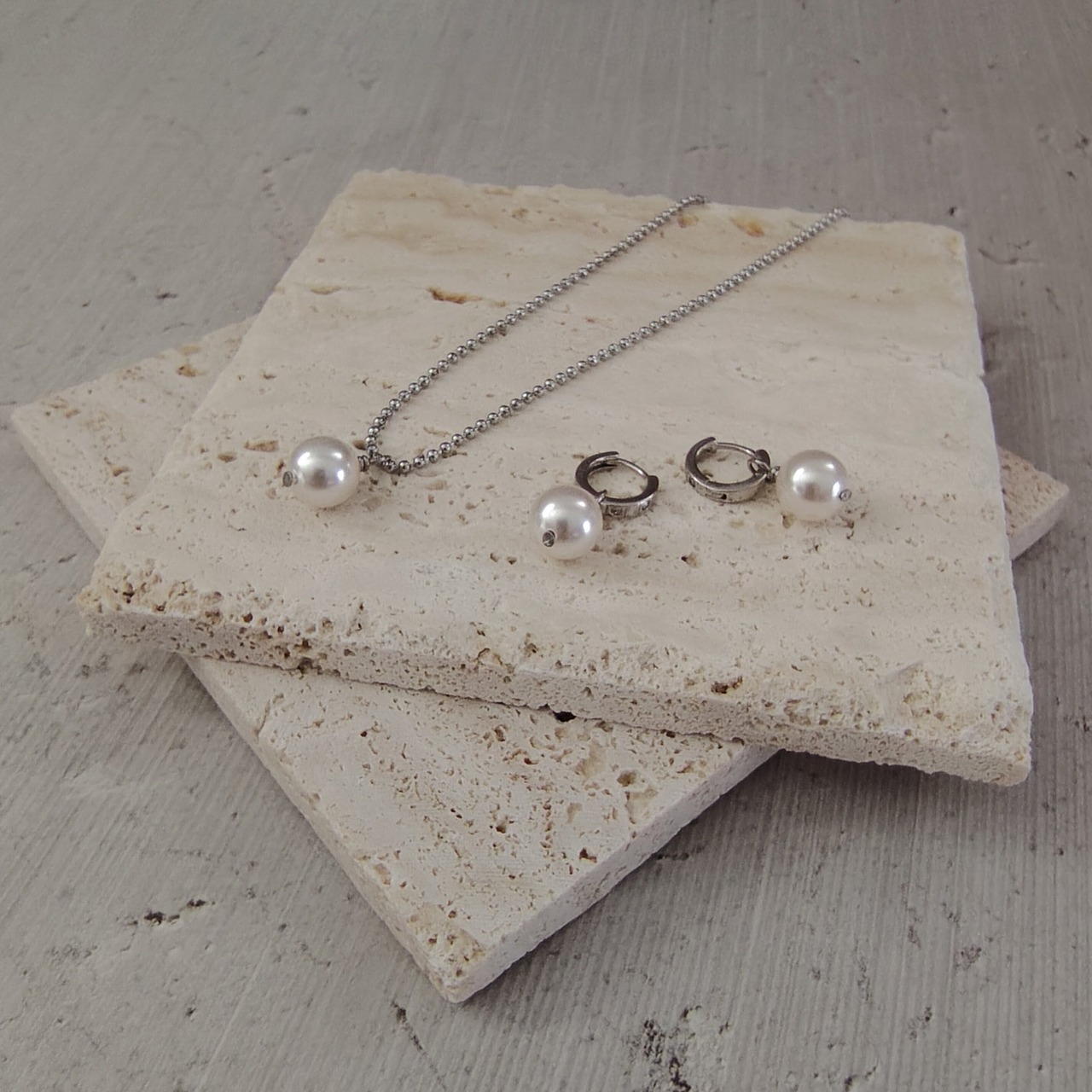 Zircon Desigin Pearl Pierce 2way