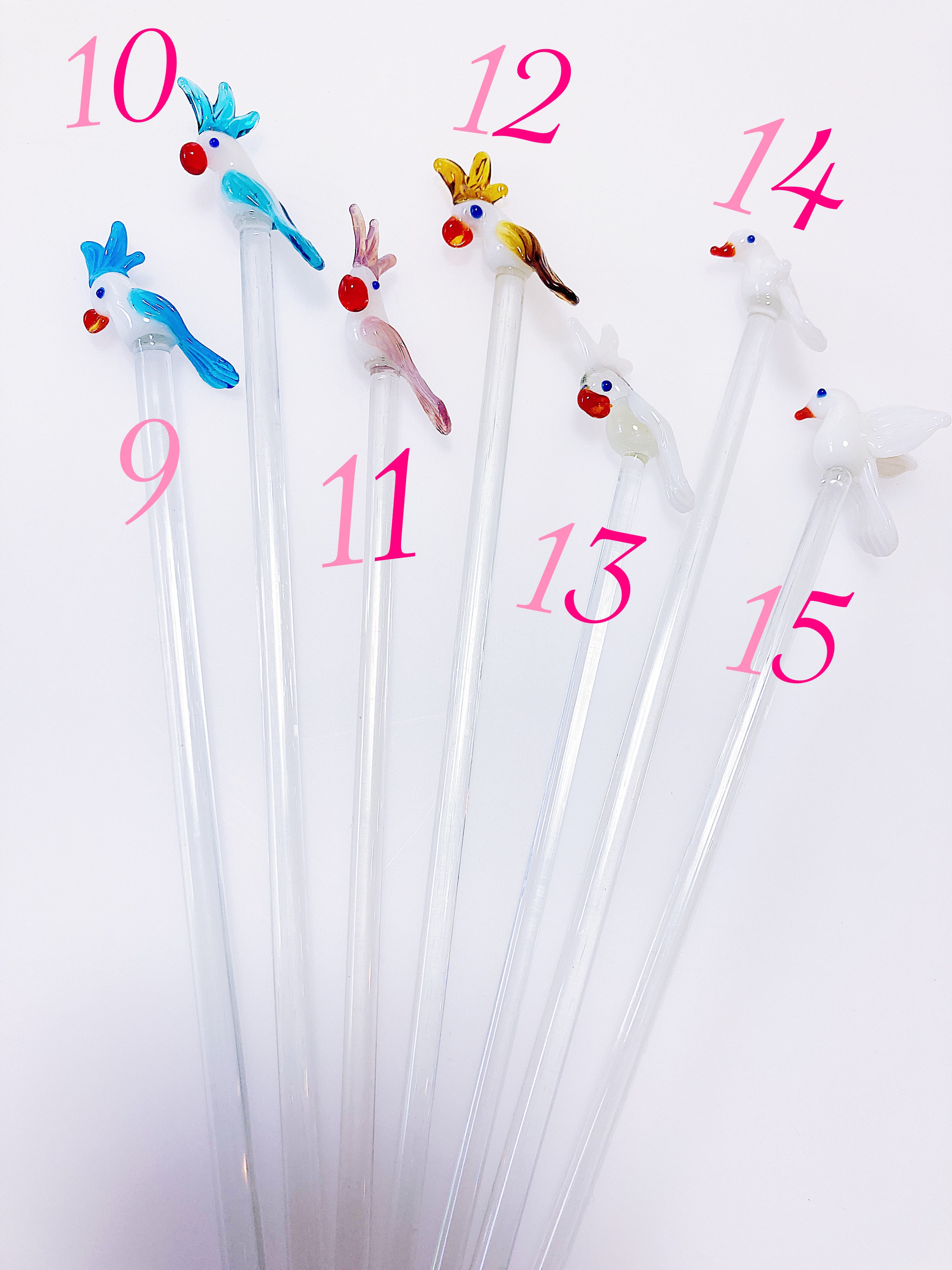 MALIA MALCO作 1999年製 小鳥 作家物ガラス工芸 MALTA製 MALIA MALCO作