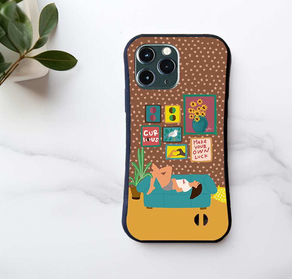 天然木♡名入れ♪ニューヨーク ART OF NEW YORK コラージュ iPhone