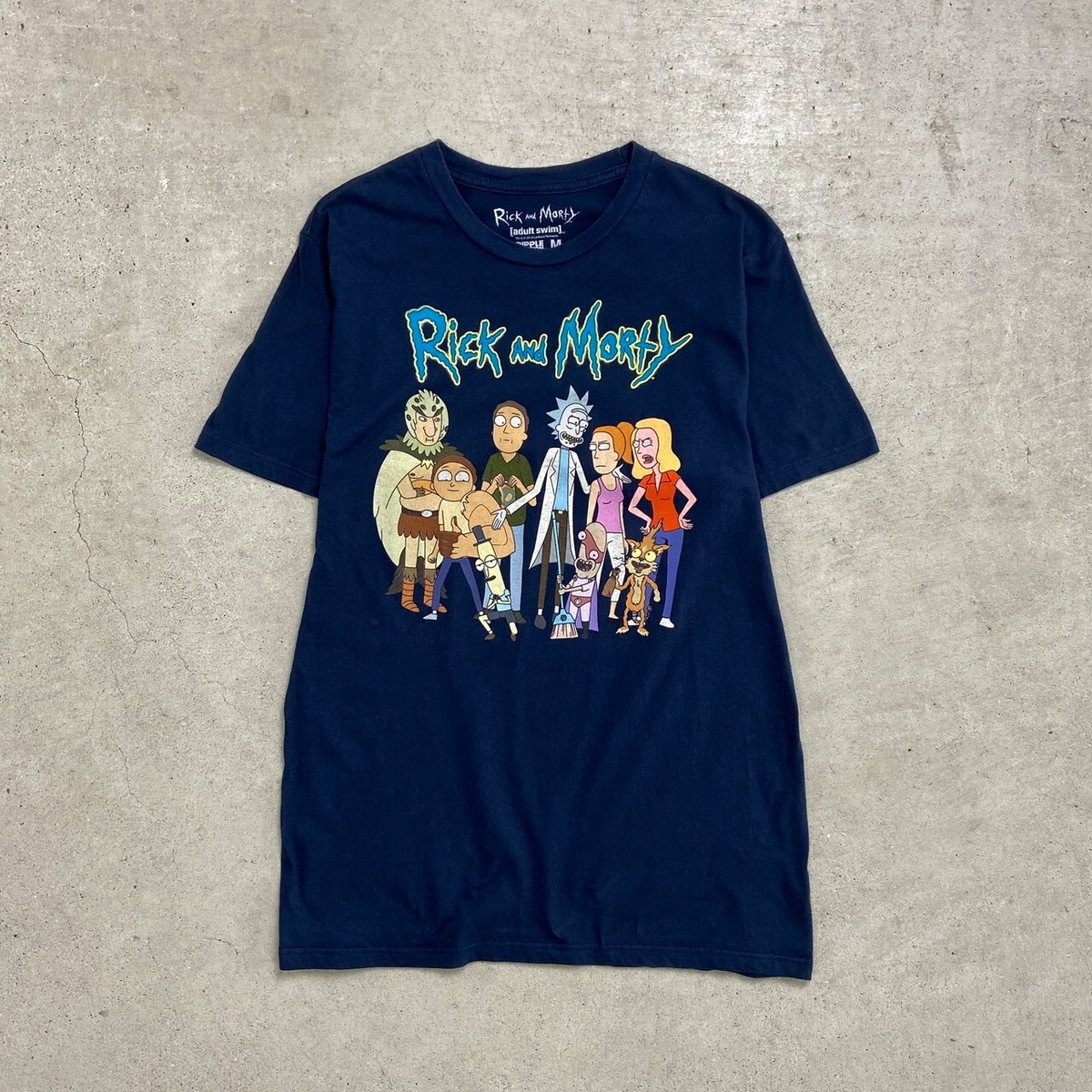Rick and Morty リック・アンド・モーティー キャラクターTシャツ 