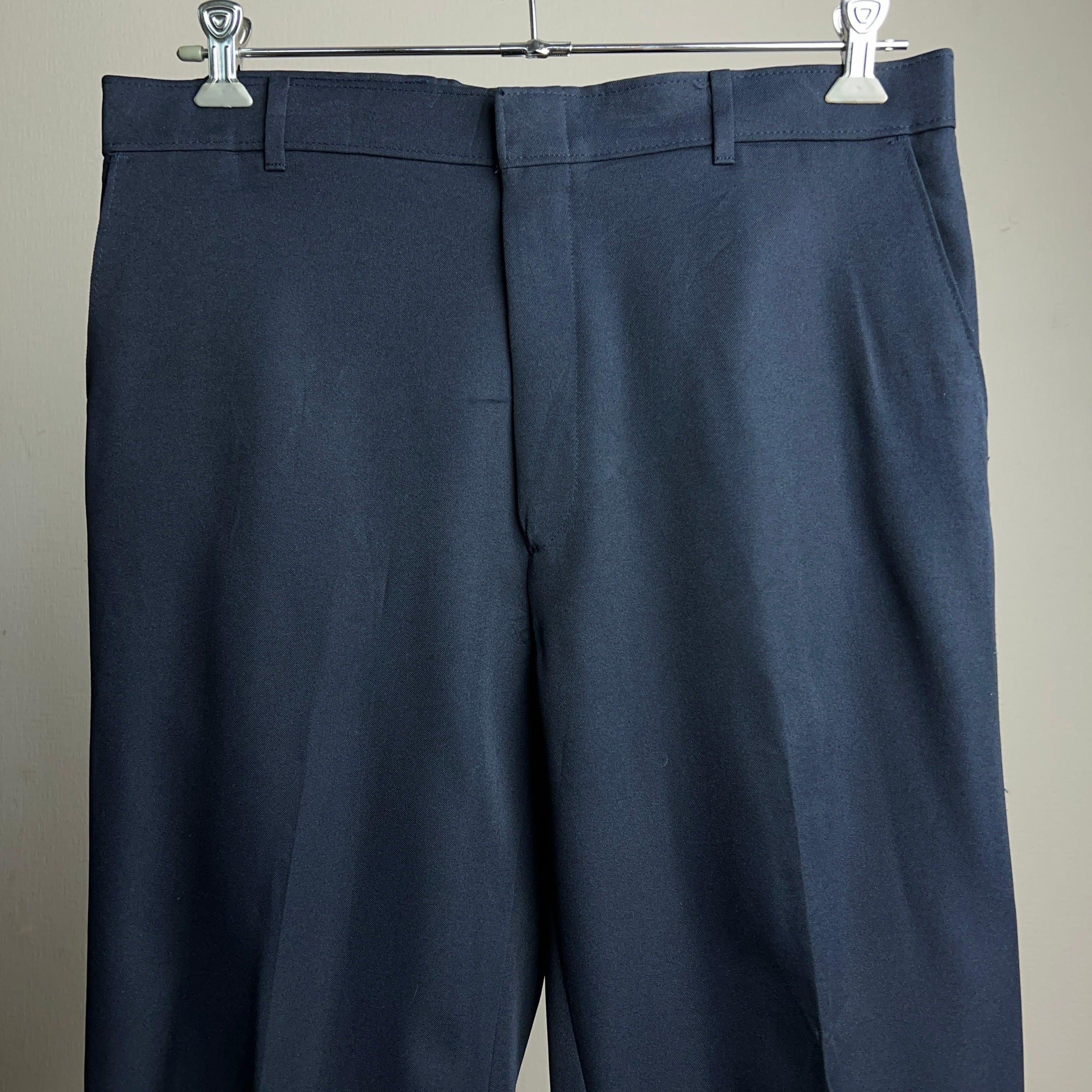 80's~90's LEVI’S ACTION SLACKS Navy USA製 W36 L31 80年代 90年代 リーバイス アクションスラックス  ネイビー【1000A1163】