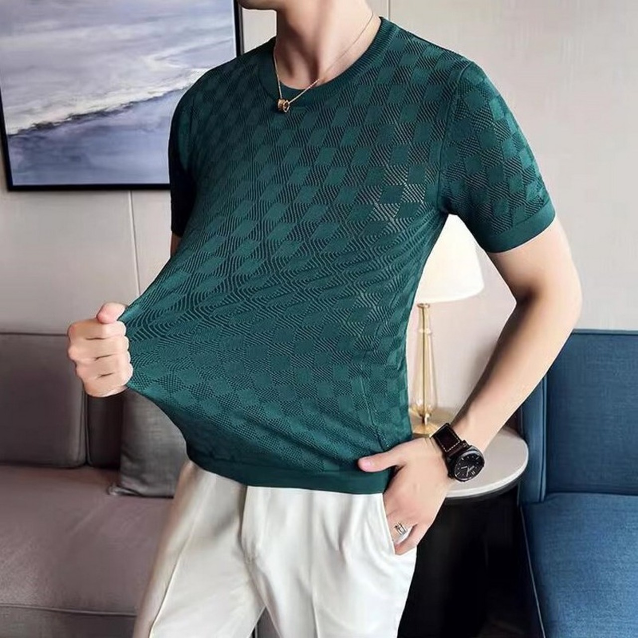 short sleeve T-shirt tops 00130