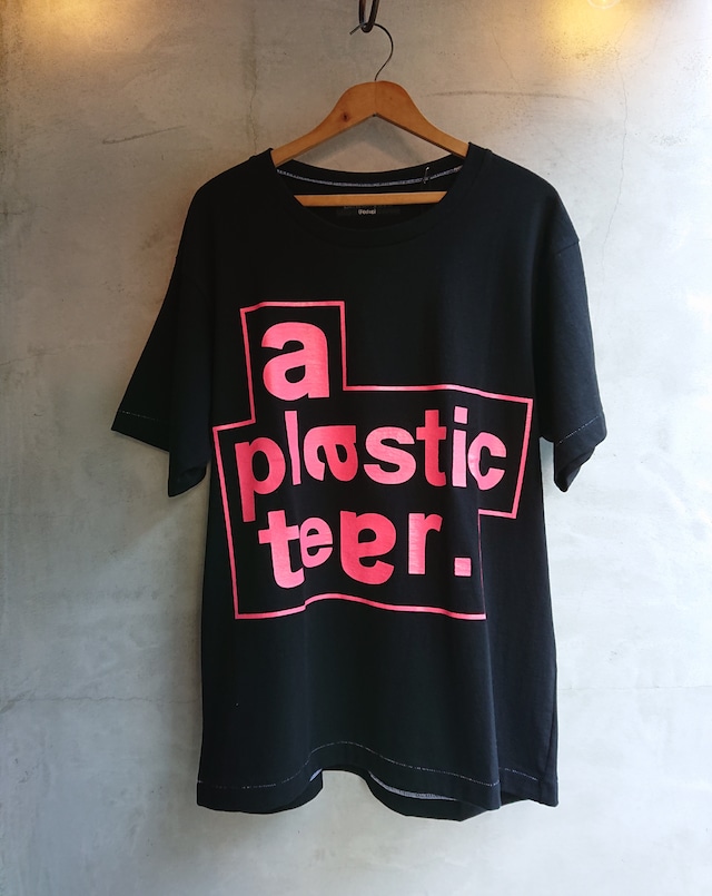 Sick and Tiired "plastic PRINT T-SHIRTS"  Black / Pink Print Color