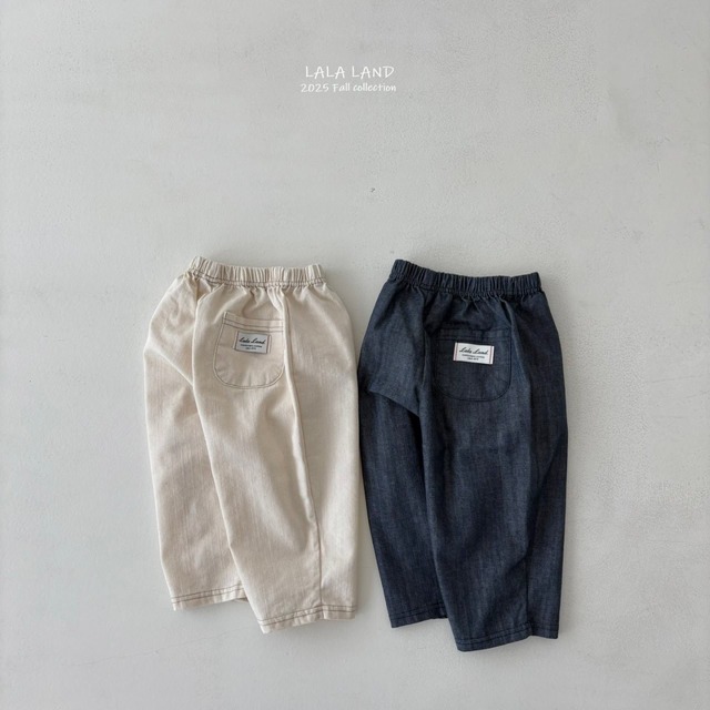 即納 New Slop Denim Pants [ LALALAND ]