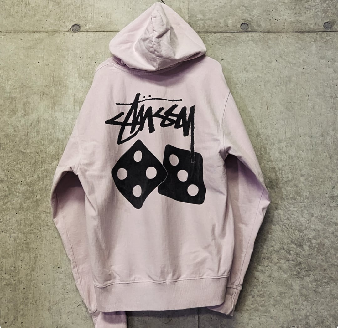 新作★【STUSSY】PIGMENT DYED ダイスフーディー stussy dice pigment dyed sweat hoodie blush 小岩店 | What'z up
