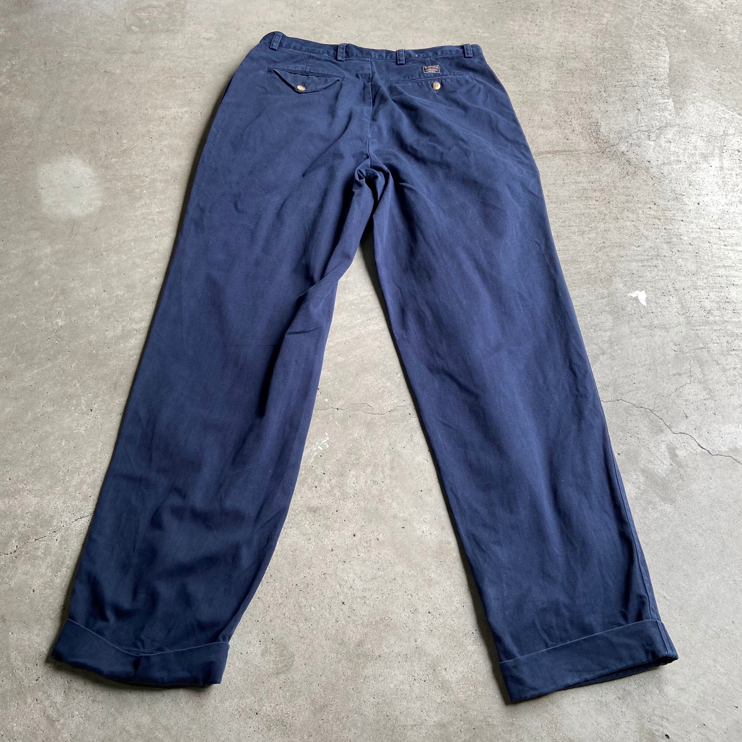 90年代 NAUTICA ノーティカ ツータック チノパンツ コットンパンツ