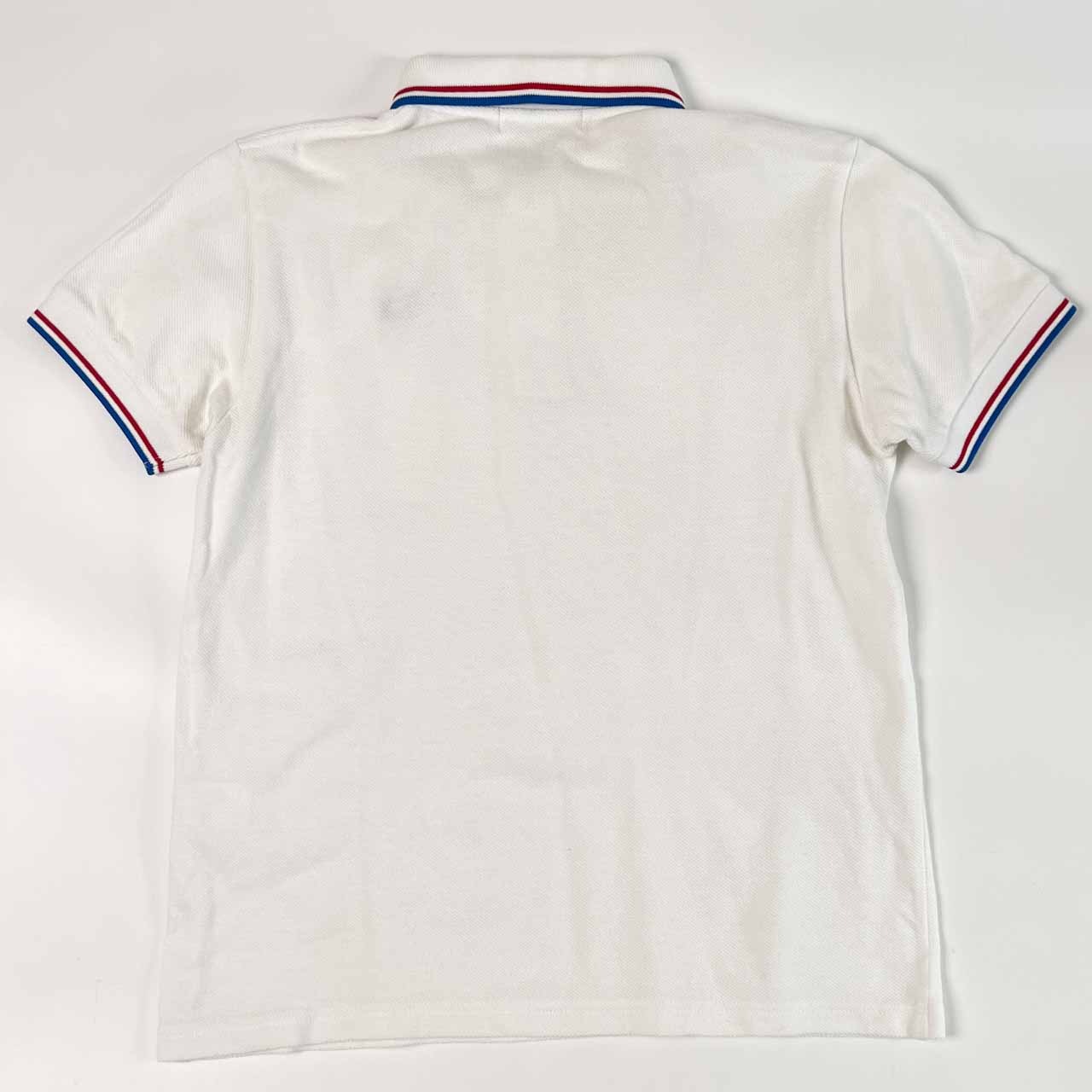 FRED PERRY フレッドペリー 鹿の子 半袖 ポロシャツ L/ホワイト レディース ヒットユニオン