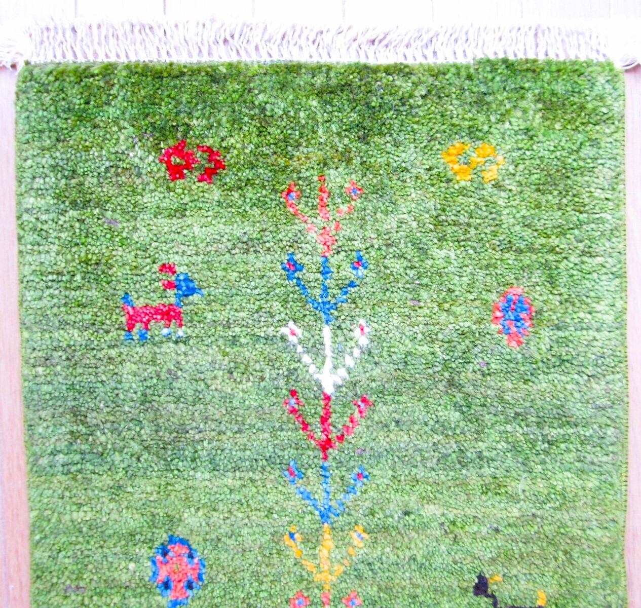 楽天市場】ギャッベ 40 60の通販 円形花柄 ペルシャ ギャッペ マット