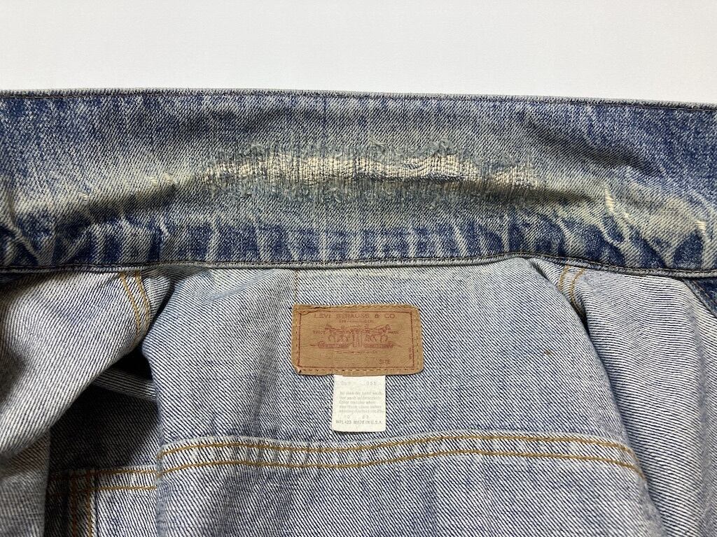 Levi's　70505　DENIM JACKET　スモールe　Gジャン