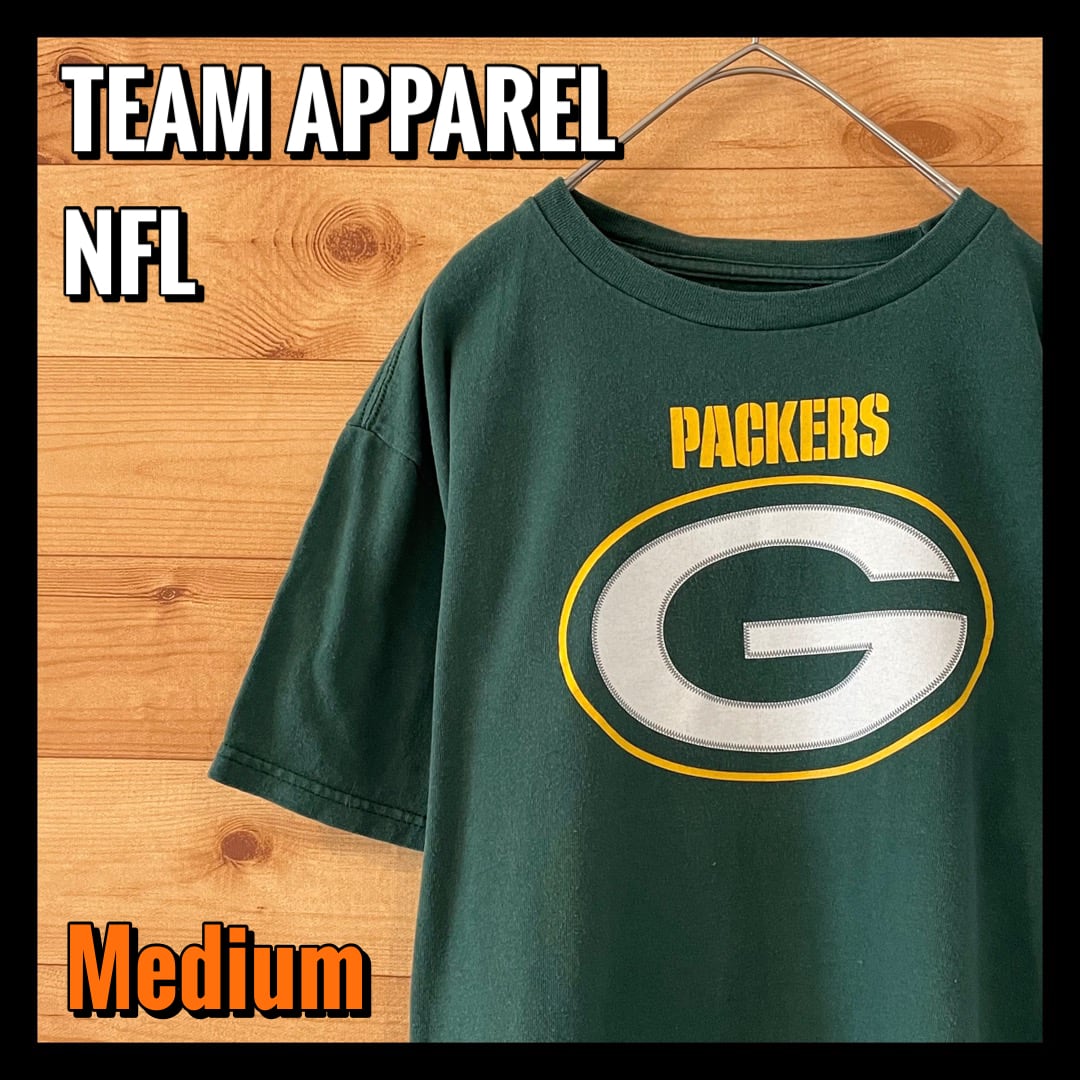 TEAM APPAREL】 NFL Packers オフィシャル Tシャツ | 古着屋手ぶらがbest