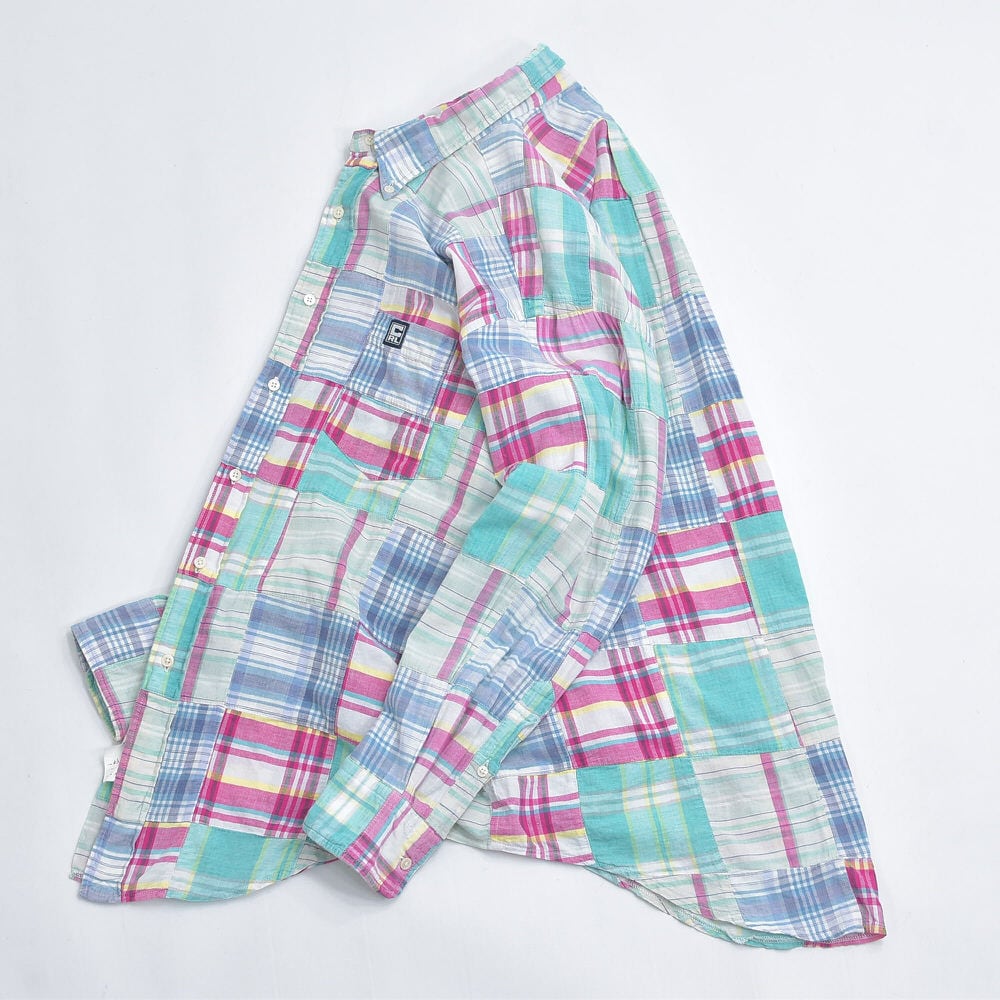90s CHAPS Ralph Lauren チャプス ラルフローレン マドラスチェック
