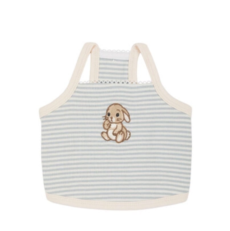 S/即納【Sallys】Bunny top (BunnyBluestripe)