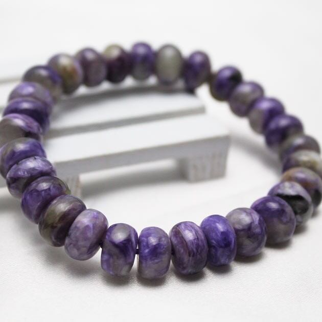 チャロアイト　10mm チャロアイト 一連 10mm 送料無料 ランダム発送 714-80 : 天然石