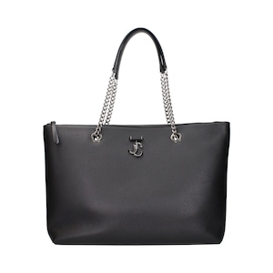 JIMMY CHOO ジミーチュウ レディース ショルダーバッグ レザー ブラック