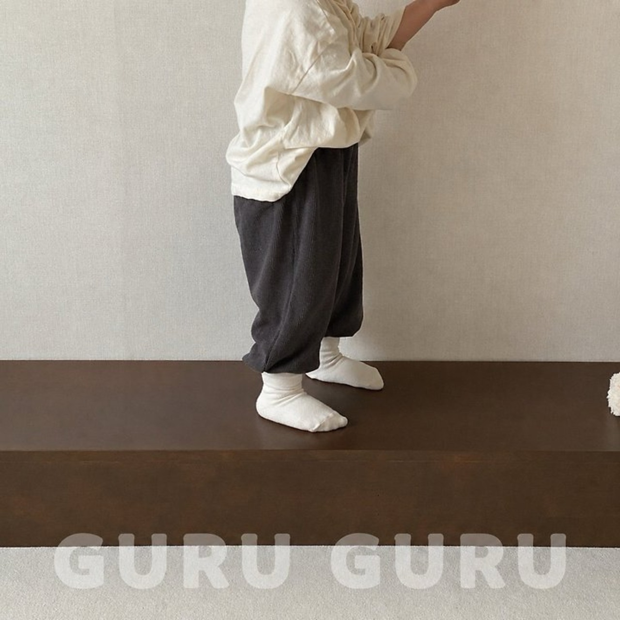韓国子供服 / 26Autumn / 〖取寄〗guruguru / チュリソーセージパンツ / ベビー服 *1号~6号*
