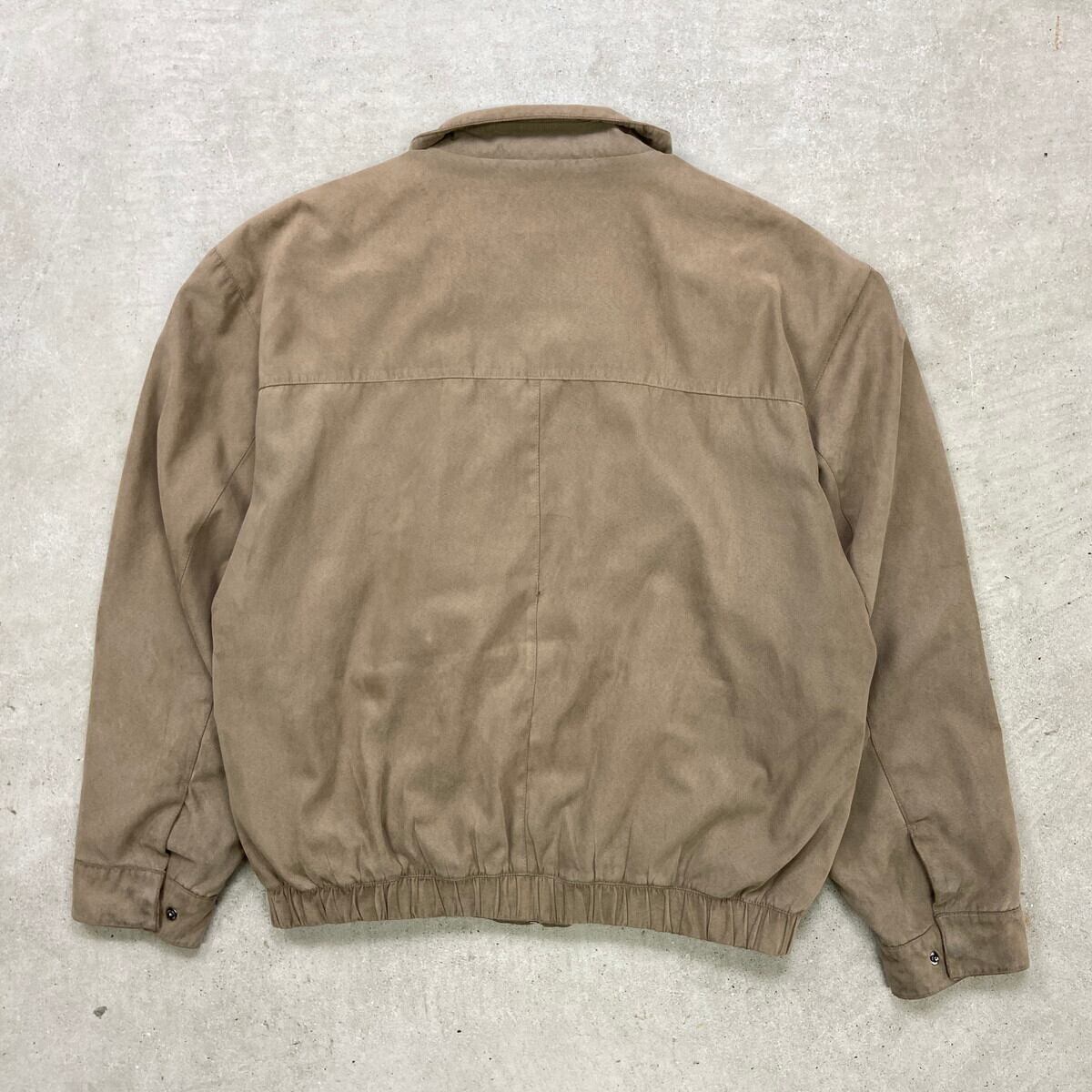 weatherproof フェイクスエードブルゾン L ブラウン 【公式通販】