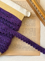 フランスVintageブレード 13mm パープル カルトナージュ デコレーション材 装飾材