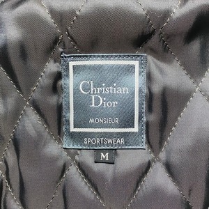 vintage CHRISTIAN DIOR leather coat