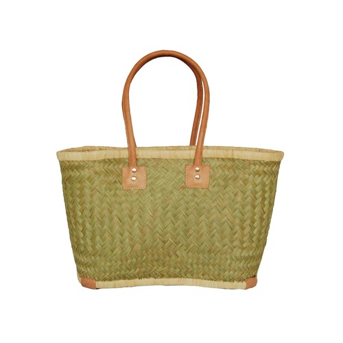 【かごバッグ】M パニエM / ロングハンドル Natural /マルシェバッグ