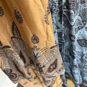 エスニック柄キャミワンピース