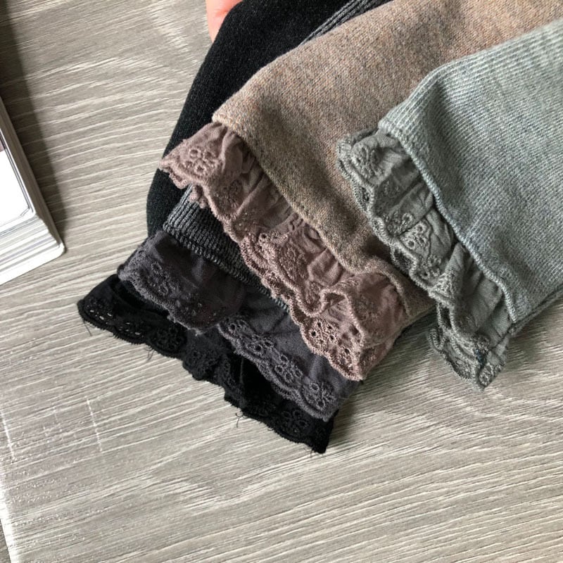 裏起毛フリルハイネック カットソー 5col W SW024 | Raglana