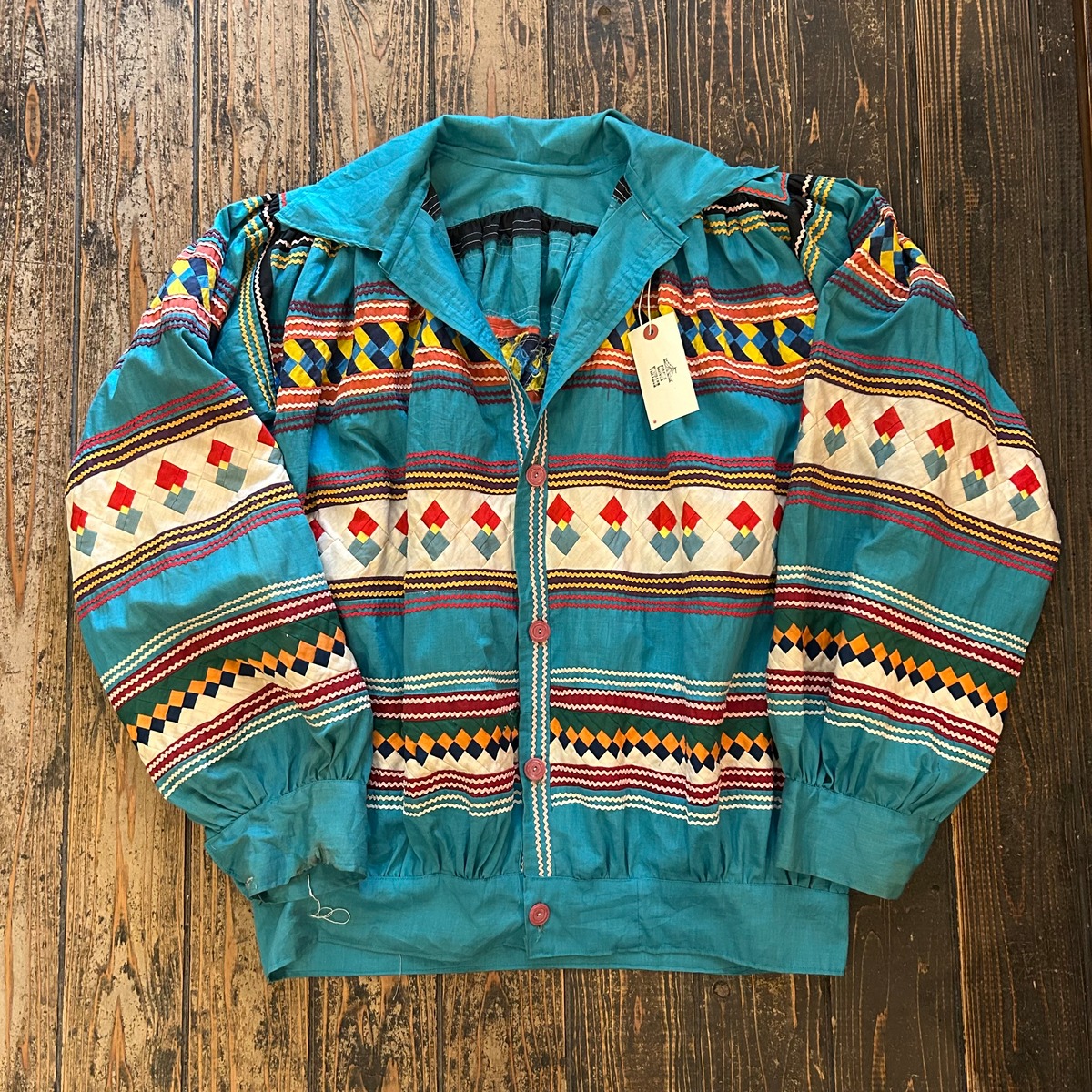60s Seminole native American patchwork jacket | CIRCUS VINTAGE