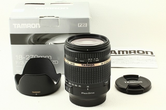 Tamron AF 18-270mm F3.5-6.3 DiII VC PZD B008 Sony ソニー 元箱付き 極上品ランク